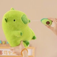Capybara Rút Bơ Xanh, Gấu Bông Chuột Lang Nước Xanh rút Bơ