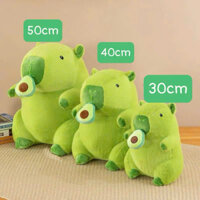 Capybara Xanh Lá Gấu Bông Xanh Lá Cực Đẹp Capybara Xanh Cao Cấp Chất Liệu Vải Lông Đẹp và Sang Trọng