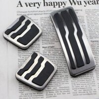 CAR Acclerator Pedal Gas Clutch Brake Pads Cover Stainless Steel for  Ford Everest Ranger 2016-2021+ AT/MT