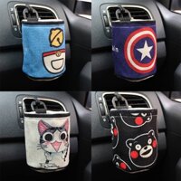 Car Air Conditioner Air Outlet Mount Storage Bag Car Hanging Bag in-Car Creativity Mobile Phone Bag Multifunction Storage Bag Storage Bag Car Mini Storage Box