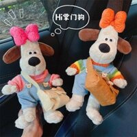 Car Decoration Cute Wallace and Gromit Car Safety Belt Shoulder Pad Cover Cute Car Interior Ornaments Tissue Box for Car Car decorations xB7X