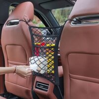 Car Front Seat Room Storage Net Bag Car Protective Net Isolation Storage Mesh Chair Back Storage zySi