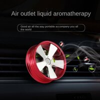 Car Perfume Car Aromatherapy Car Air Conditioning Air Outlet Small Wheel Hub Ointment Car Deodorant Lasting Aromatherapy Clip Car air outlet decoration