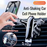 Car Phone Holder Triangle Gravity Sensor Air Vent