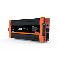 Car Power Inverter 12V DC To 220V AC Car Inverter Pure Sine Wave LCD USB Portable Inverter Pure Sine Wave