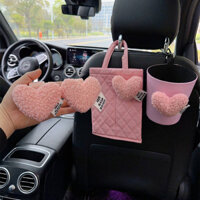 Car Rear Seat Tissue Box Creative Car Multi-Function Chair Back-Mounted Paper Extraction Box Trash Can Car decorations pS2A