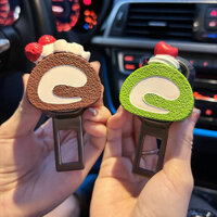 Car Safety Plug with Buckle Plug Car Seat Back Safety Belt Extension Holder Anti-Strangulation Neck Advanced Alloy Female NPU2