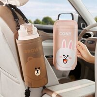 Car Seat Car Water Cup Holder Water Bottle Cage Holder Car Insulation Pot Thermal Bottle Car Vacuum Cup Buggy Bag nRCz
