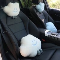 Car Seat Headrest Car Neck Pillow Waist Pillow Car Pillow Car Cute Cartoon Cloud Pillow Cushion for Women zYL5