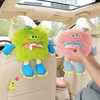 Car Tissue Box Creative Cute Armrest Box Paper Extraction Box Car Funny Tissue Hanging Bag Car Interior Decoration Supplies 3pZX