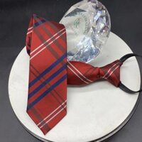 Caravat nam thắt sẵn bản nhỏ 6cm bộ sưu tập cà vạt nam mẫu mới Giangpkc hoạ tiết kẻ thanh lịch 2021 - 6cm-03