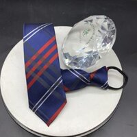 Caravat nam thắt sẵn bản nhỏ 6cm bộ sưu tập cà vạt nam mẫu mới Giangpkc hoạ tiết kẻ thanh lịch 2021 - 6cm-04