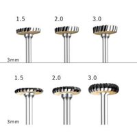 Carbide  Burr Milling Cutter  Tungsten Steel for 3mm  TA - T3