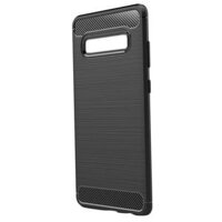 Carbon Fiber TPU Soft Cover Suitable for  Galaxy - Black