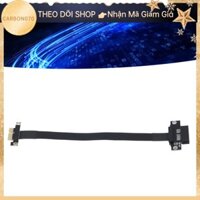 Carbon070 PCIe 3.0 1x Cáp Nối Dài Đáng Tin Cậy 20Cm PCI Express Gen 3 Tốc Độ Cao 180 Độ Cho Card Âm Thanh