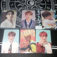 Card album bo góc BTS Jimin(tim,pizza,khò,học sinh), Kook(tim,ptb)