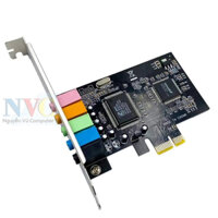 Card Âm Thanh Chuyển PCI-Express to Sound 5.1 6-Channels 3D Digital Audio chipset CMI8738 ( PCI-E sang Audio )