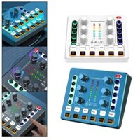 Card âm thanh Máy trộn âm thanh Thiết bị phòng thu 12 thứ tự Âm nhạc cho máy tính Tai nghe chơi game Podcasting