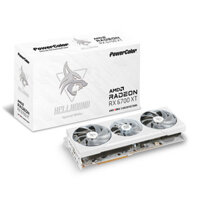 Card AMD Radeon RX 6700 XT PowerColor Hellhound Spectral White Với Bộ Nhớ 12GB GDDR6