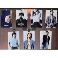 Card Ảnh JUNG KOOK BTS SEVEN CONCEPT LOTTE