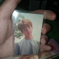 Card bo góc Kook her O hoa lá BTS