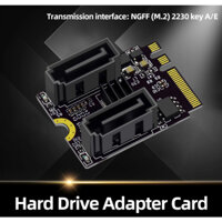 Card chuyển đổi m2 wifi A+E key sang sata3.0 Chipset JMB585