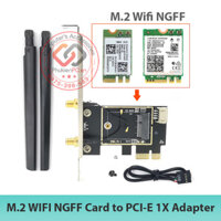 Card chuyển đổi M2 Wifi NGFF sang PCIe 1X