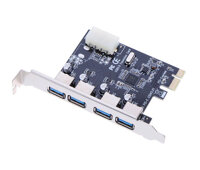 Card chuyển đổi PCI-e to 4 USB 3.0 chipset VL805