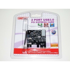 Card chuyển PCIex ra USB 3.0 Unitek Y-7301