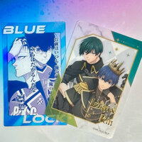 Card clear Blue Lock Rin isagi BLLK Khoá xanh