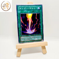 [Card cổ từ 1999] Thẻ bài yugioh Raigeki [LB-52] - Vua Trò Chơi - Super  - Tặng Toploader bảo quản