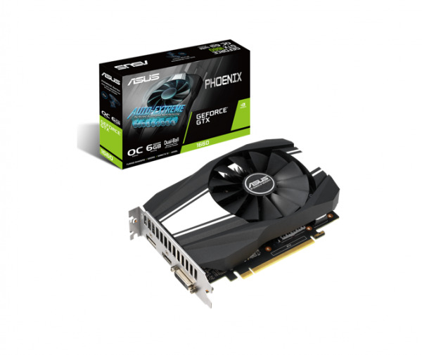 Card đồ họa ASUS GeForce GTX 1660 6GB GDDR5 Phoenix (PH-GTX1660-6G)