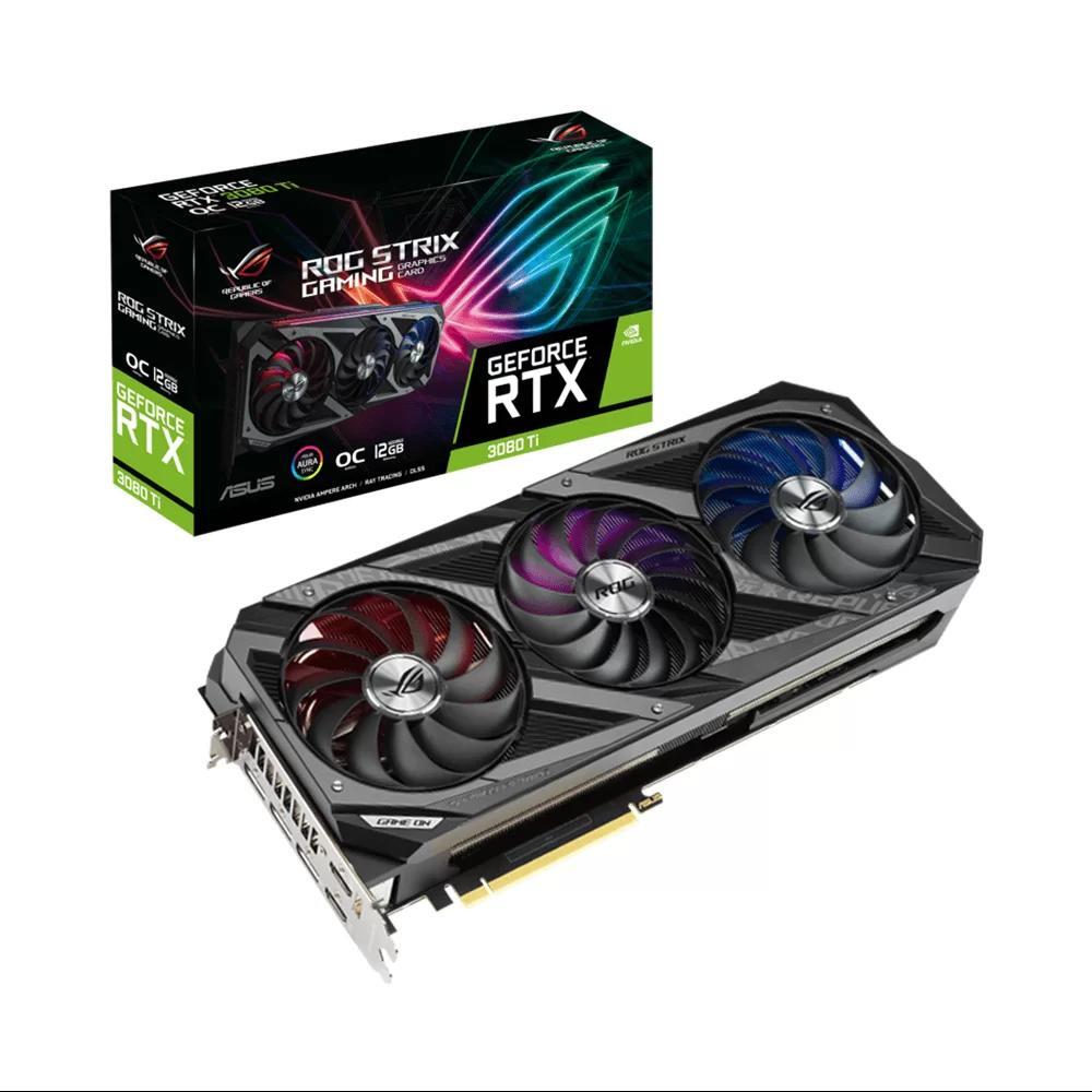 Card đồ họa ASUS ROG Strix GeForce RTX 3080 Ti Gaming OC Edition 12GB