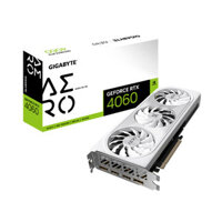 Card đồ họa Gigabyte GeForce RTX 4060 AERO OC (8GB/ GDDR6/ 128 bit)