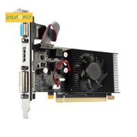 Card đồ họa HD7450 64Bit 2GB GDDR3 PCI-E 2.0 X16 Card Video VGA DVI-I tương thích HDMI cho AMD Radeon HD 7450 2G 64 Bit