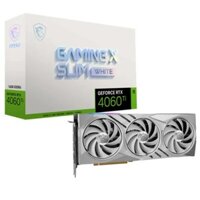 Card đồ họa MSI GeForce RTX 4060 Ti GAMING X SLIM WHITE 16G (DDR6/ 128 bit)