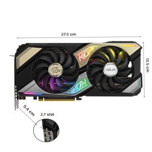 Card đồ họa - VGA Asus KO RTX 3060 Ti O8G V2