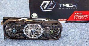 Card đồ họa - VGA Card ASROCK Radeon RX 6800 XT Taichi X 16G OC