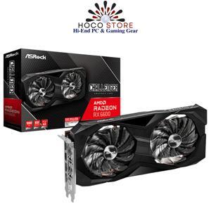 Card đồ họa - VGA Card Asrock Radeon RX 6600 Challenger D 8GB