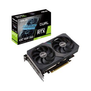 Card đồ họa - VGA Card ASUS Dual GeForce RTX 3060 V2 OC Edition 12GB GDDR6
