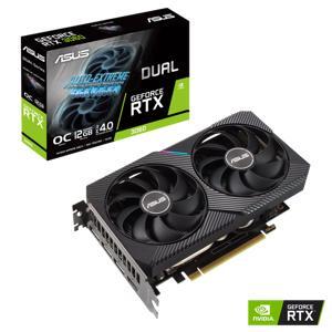 Card đồ họa - VGA Card ASUS Dual GeForce RTX 3060 V2 OC Edition 12GB GDDR6