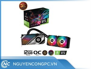 Card đồ họa - VGA Card Asus Rog Strix LC RTX 3080 Ti OC