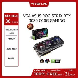 Card đồ họa - VGA Card ASUS ROG STRIX RTX 3080-O10G