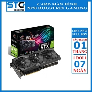 Card đồ họa - VGA Card Asus Rog Strix GeForce RTX 2070 OC edition 8GB GDDR6