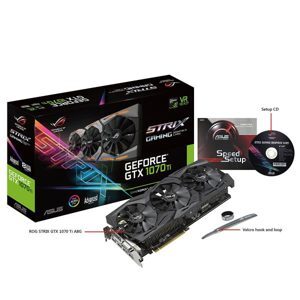 Card đồ họa - VGA Card Asus Rog Strix Geforce GTX 1070 Ti A8G
