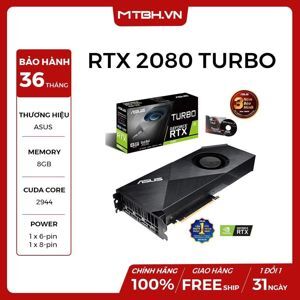 Card đồ họa - VGA Card Asus RTX 2080 Turbo 8G
