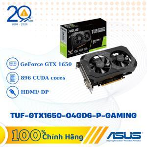 Card đồ họa - VGA Card  Asus TUF-GTX1650-O4GD6-P-GAMING