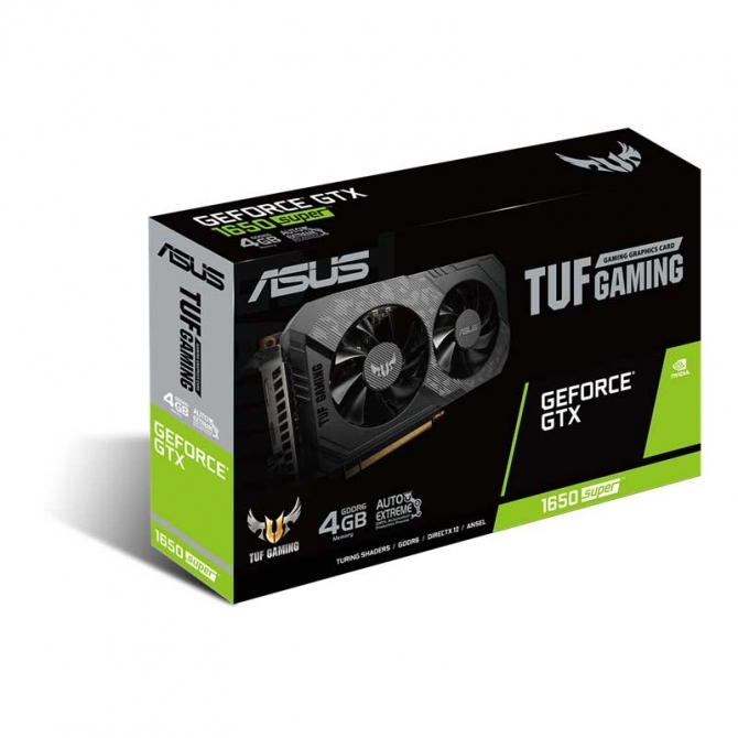 Card đồ họa - VGA Card Asus TUF Gaming GeForce GTX 1650 Super 4G GDDR6 GTX1650S-4G-GAMING