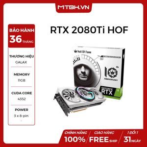 Card đồ họa - VGA Card Galax GeForce RTX 2080Ti HOF 11GB GDDR6