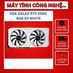 Card đồ họa - VGA Card Galax GeForce RTX 2060 EX 6GB DRR6
